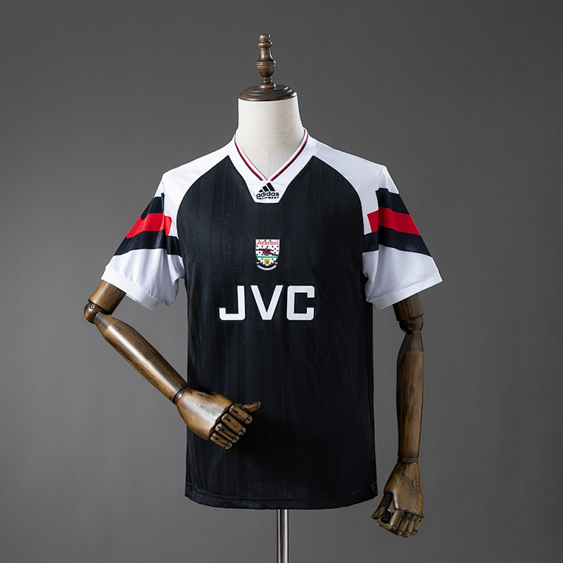 Camiseta retro de visitante del Arsenal 92-94, tallas S-XXL